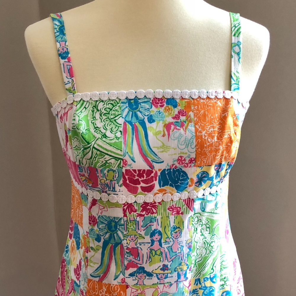NWT Lilly Pulitzer Vintage Bel Air Dress - Picture 2 of 8